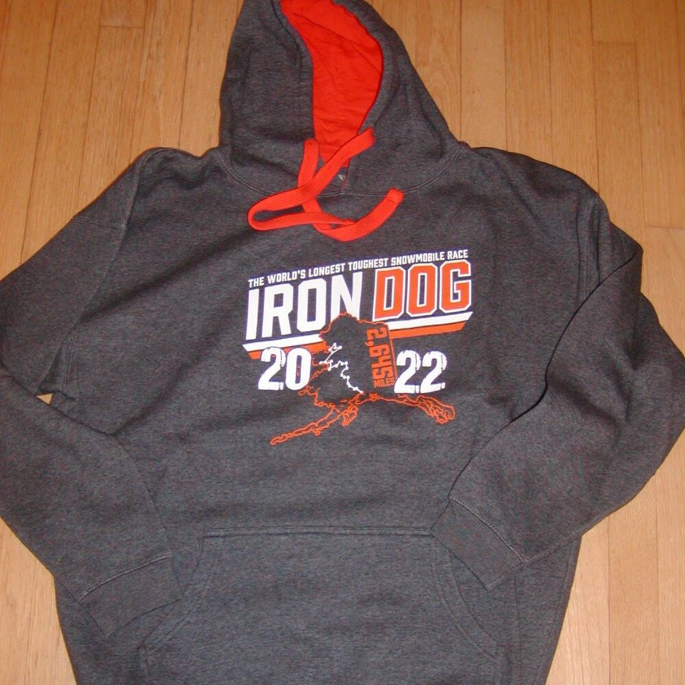 2022 Iron Dog Hoodie. Size XL.